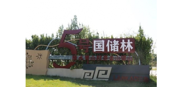 美天戶外鋼制垃圾桶投放國(guó)儲(chǔ)林公園